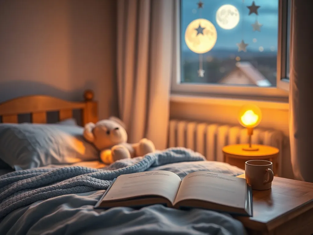 Wierszyk na dobranoc dla dzieci — krótki i kojący